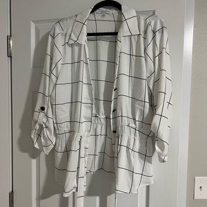 New button up blouse, large, Sweet Rain brand